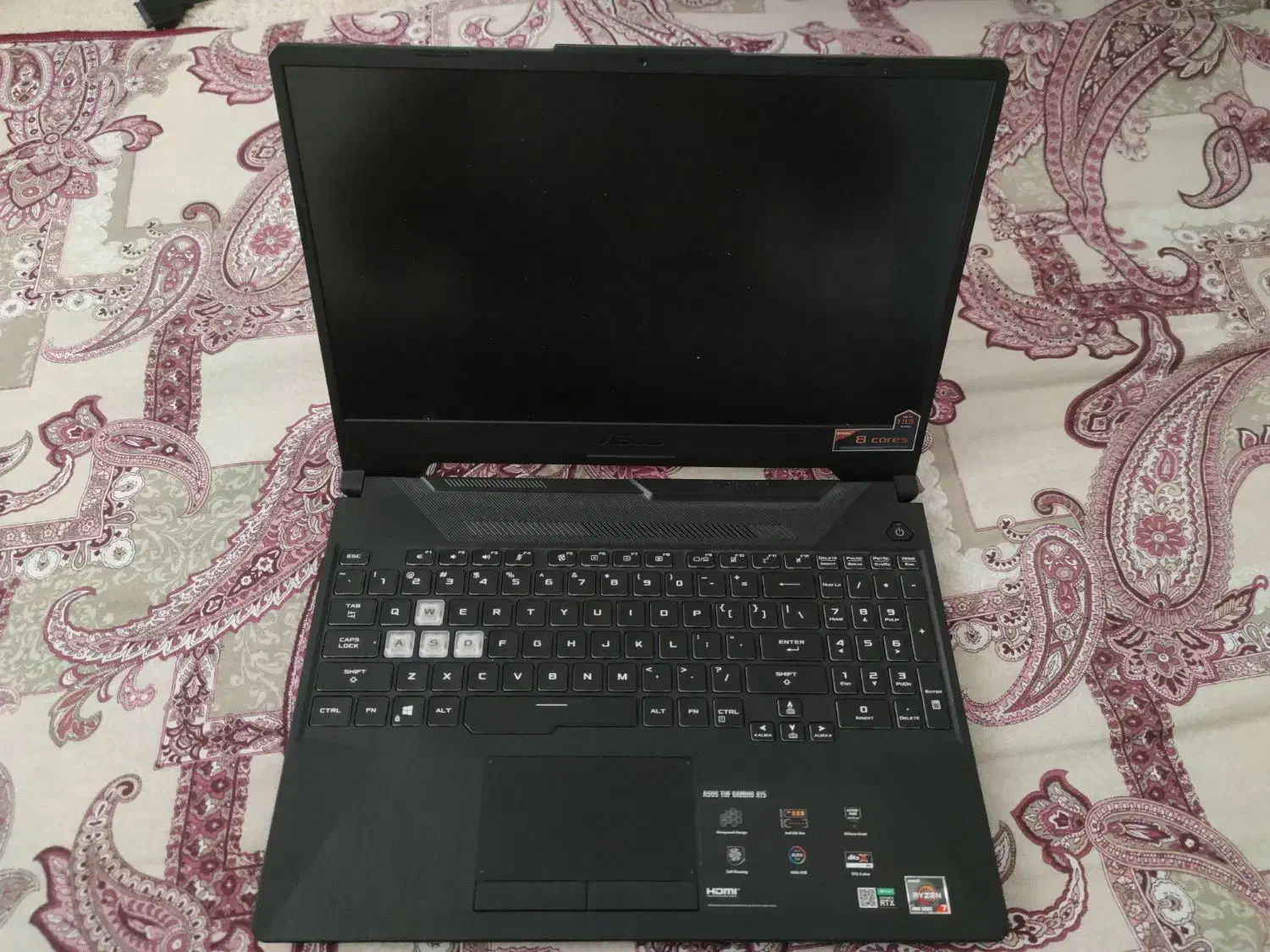 لپ تاپ گیمینگ asus tuf a15|رایانه همراه|تاکستان, |دیوار