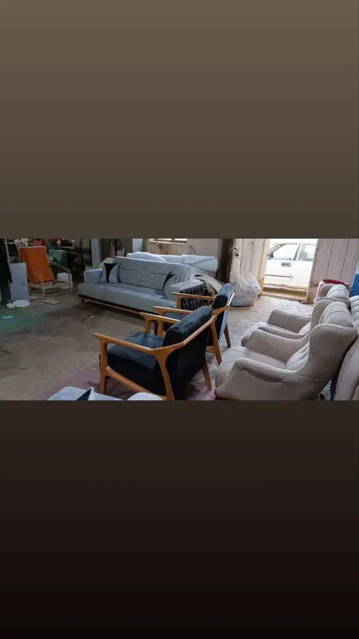 مبلمان راحتی کلاسیک سلطنتی دلـاوران*|مبلمان خانگی و میز عسلی|زارچ, |دیوار