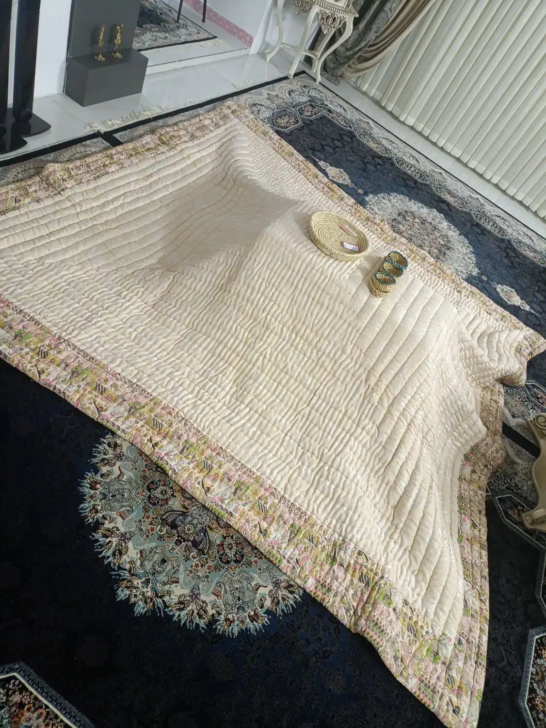 لحاف کرسی نو|رختخواب، بالش، پتو|مشهد, فاطمیه|دیوار