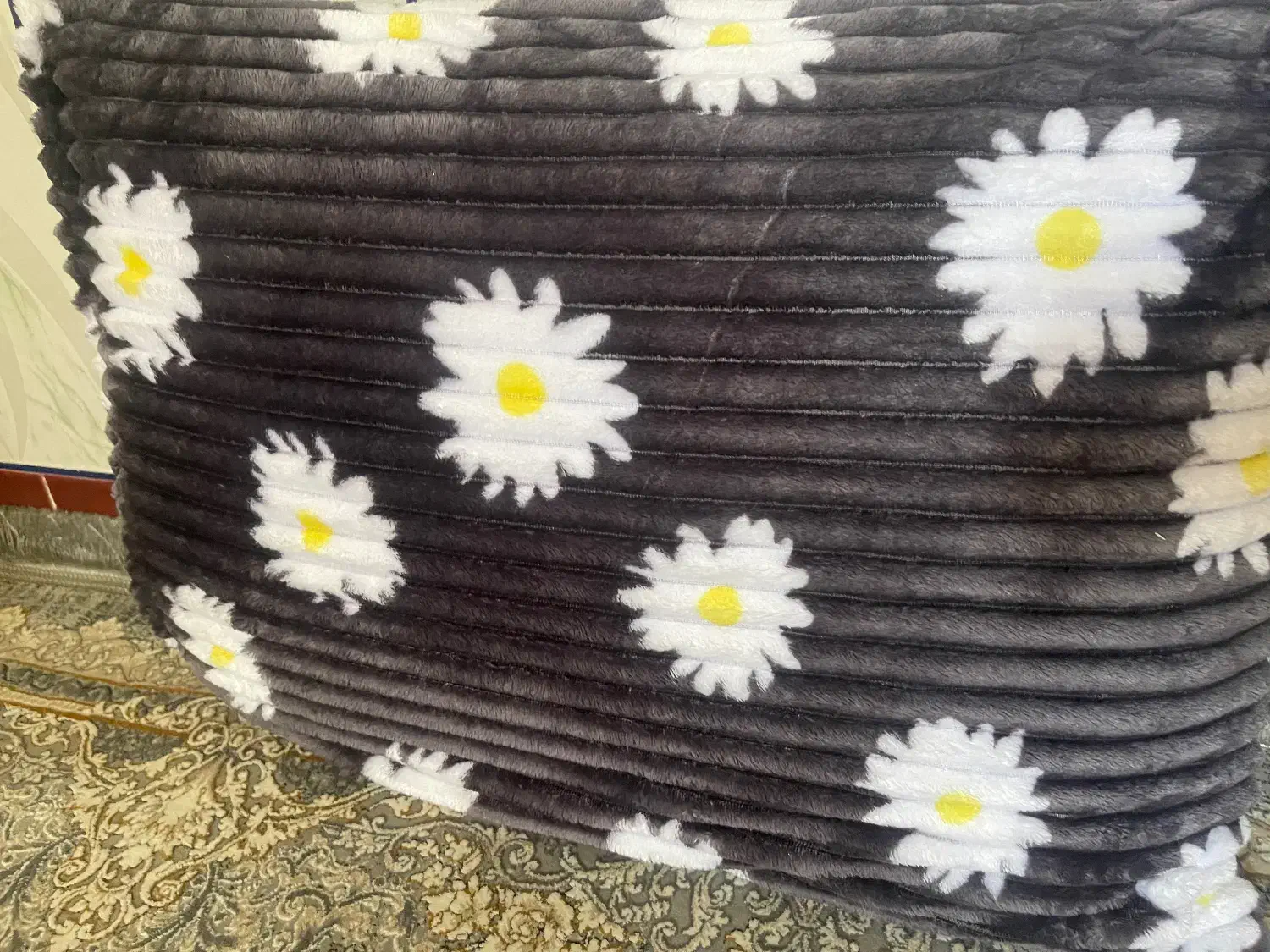 روبالشت مخمل طوسی جدید|رختخواب، بالش، پتو|اندیمشک, |دیوار