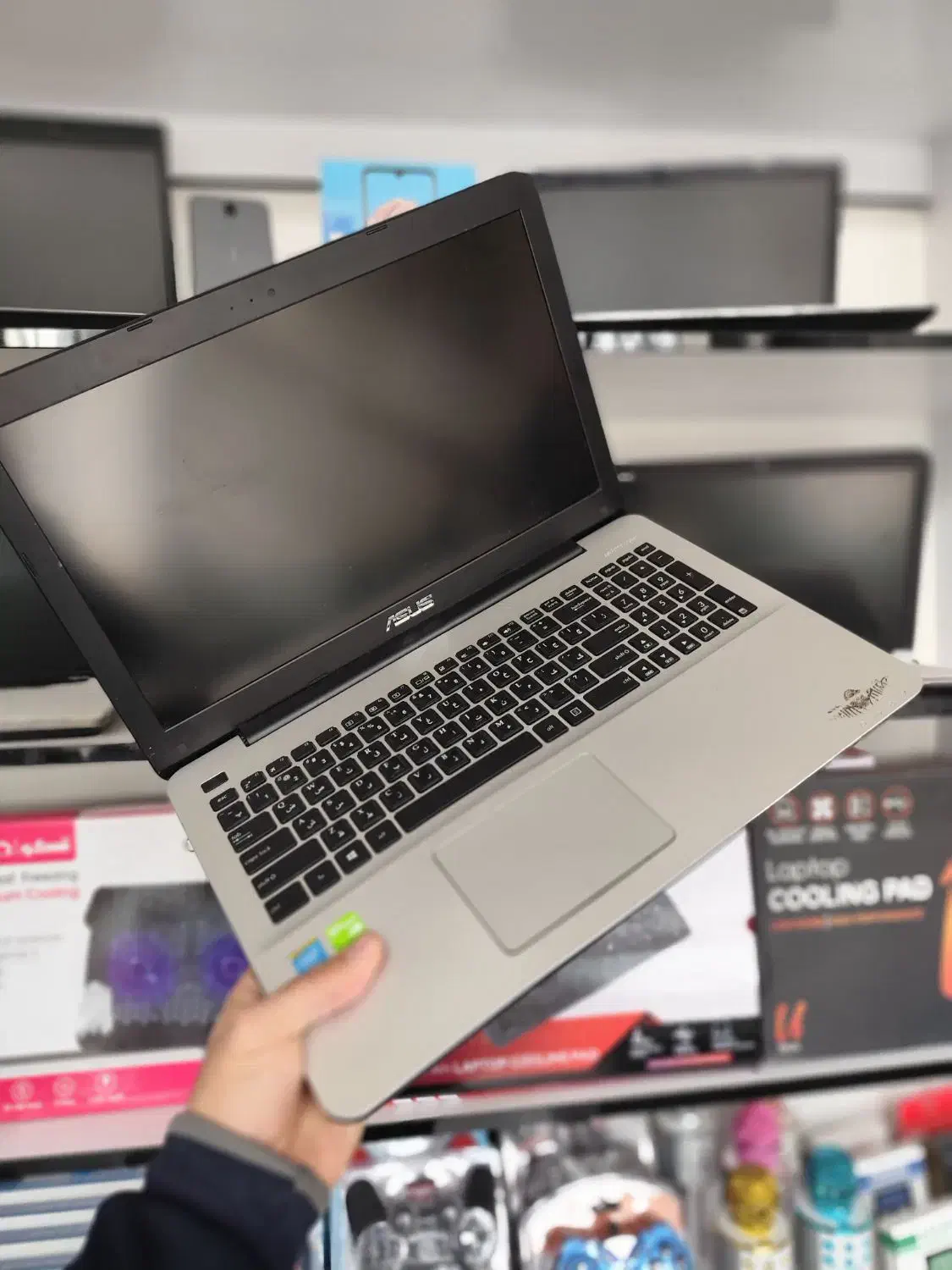 لپتاپ تمیز و سالم ایسوس|رایانه همراه|شاهرود, |دیوار