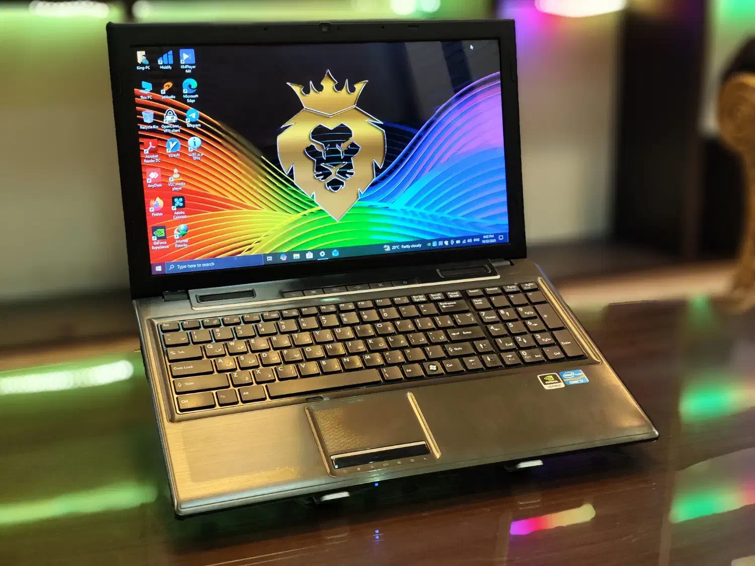 لپتاپ MSI i7 گرافیک ۳+۴ باتری و SSD New|رایانه همراه|تهران, فلسطین (میدان انقلاب)|دیوار