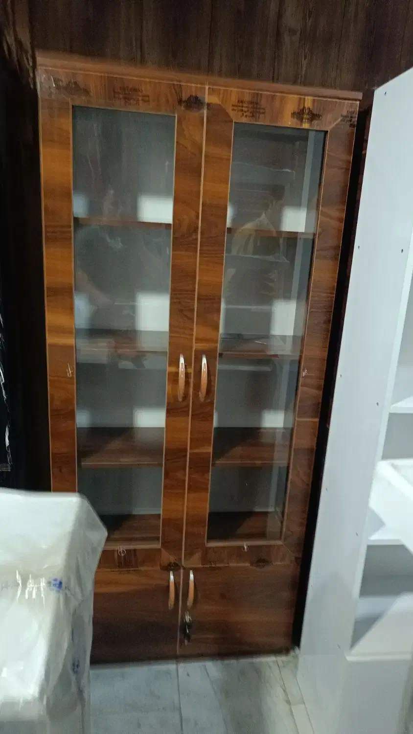 کتابخانه چرمی85875 جاکتابی|کتابخانه، شلف، قفسه‌های دیواری|تهران, شهید رجایی|دیوار