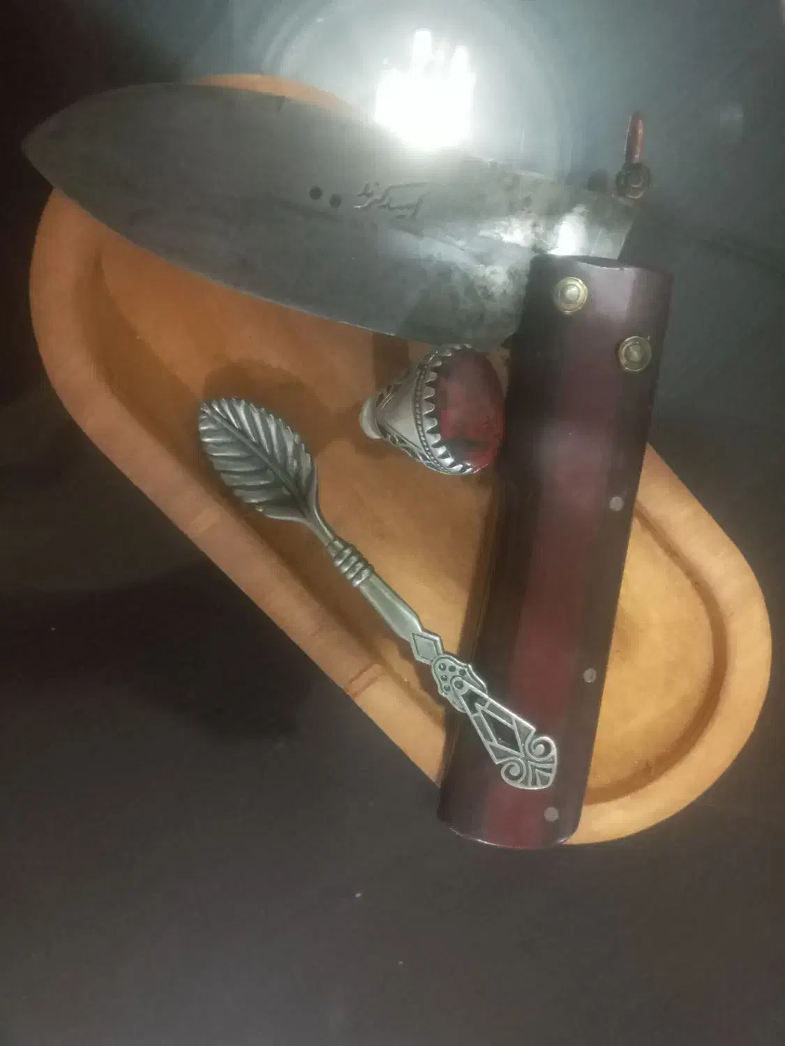 چاقو وانگشتر وقاشق|کلکسیون اشیاء عتیقه|نوشهر, |دیوار