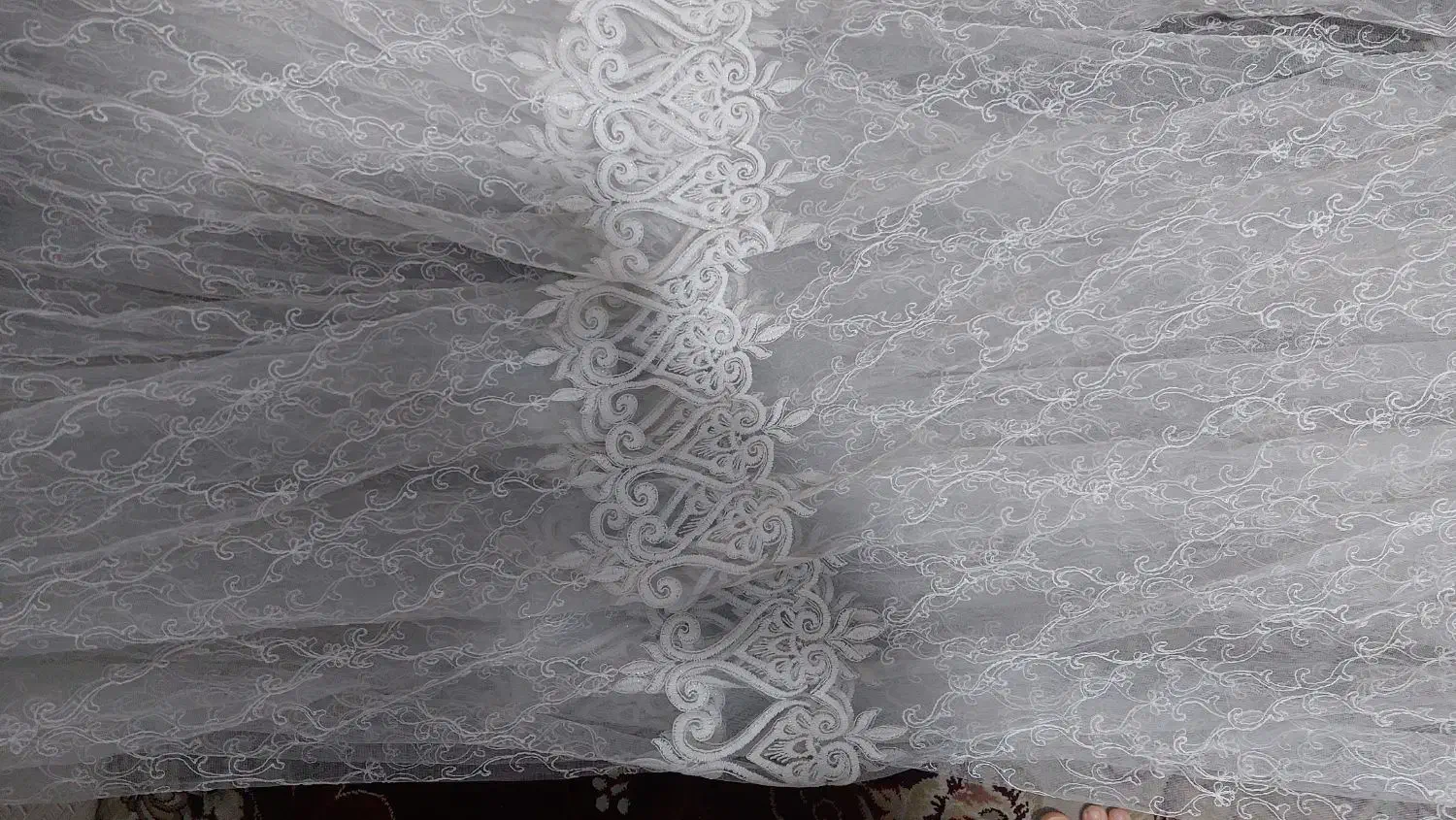 پرده توری زیبا و شیک|پرده، رانر، رومیزی|تهران, هفت حوض|دیوار