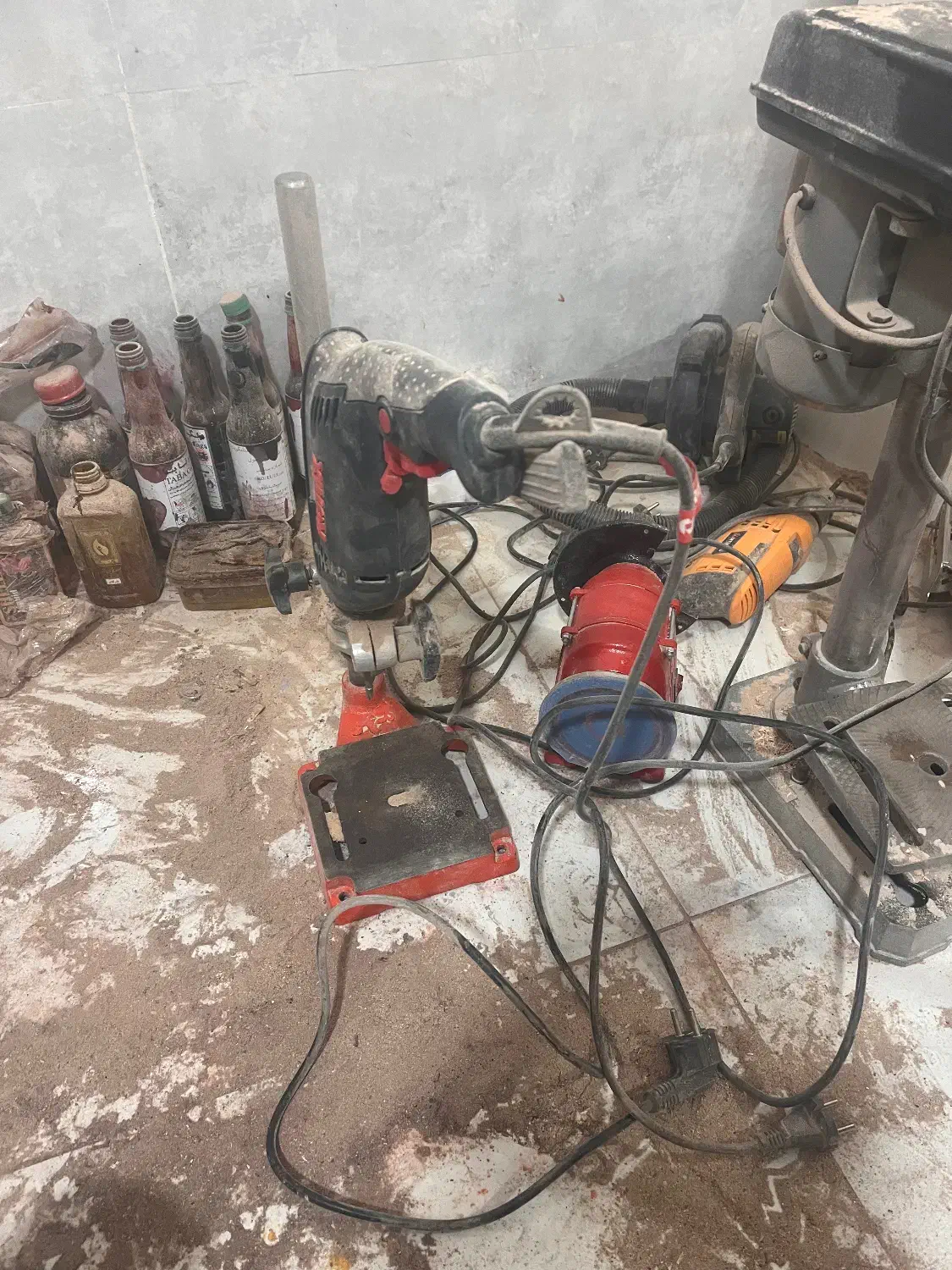 دریل ستونی اره سنگ رومیزی|ابزارآلات|کرج, برغان|دیوار