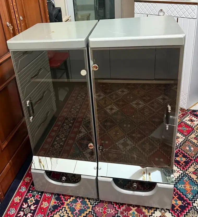 دراور ویترین دو قولو ، جا دار درب شیشه ای|بوفه، ویترین، کنسول|اصفهان, کوی شهید کشوری|دیوار