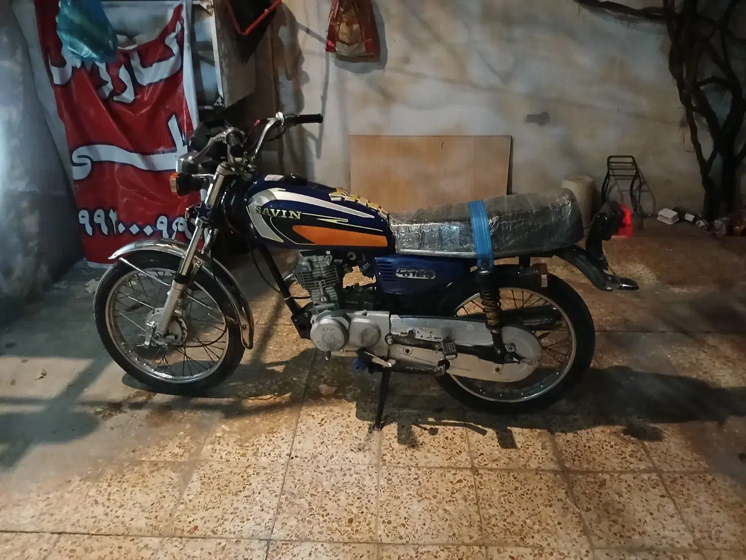 موتور پلاک قدیم|موتورسیکلت|خرم‌آباد, |دیوار