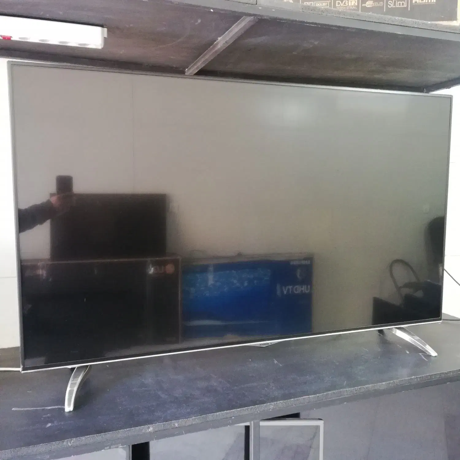 تلویزیون 55 ایکس ویژن استوک|تلویزیون و پروژکتور|یزد, |دیوار