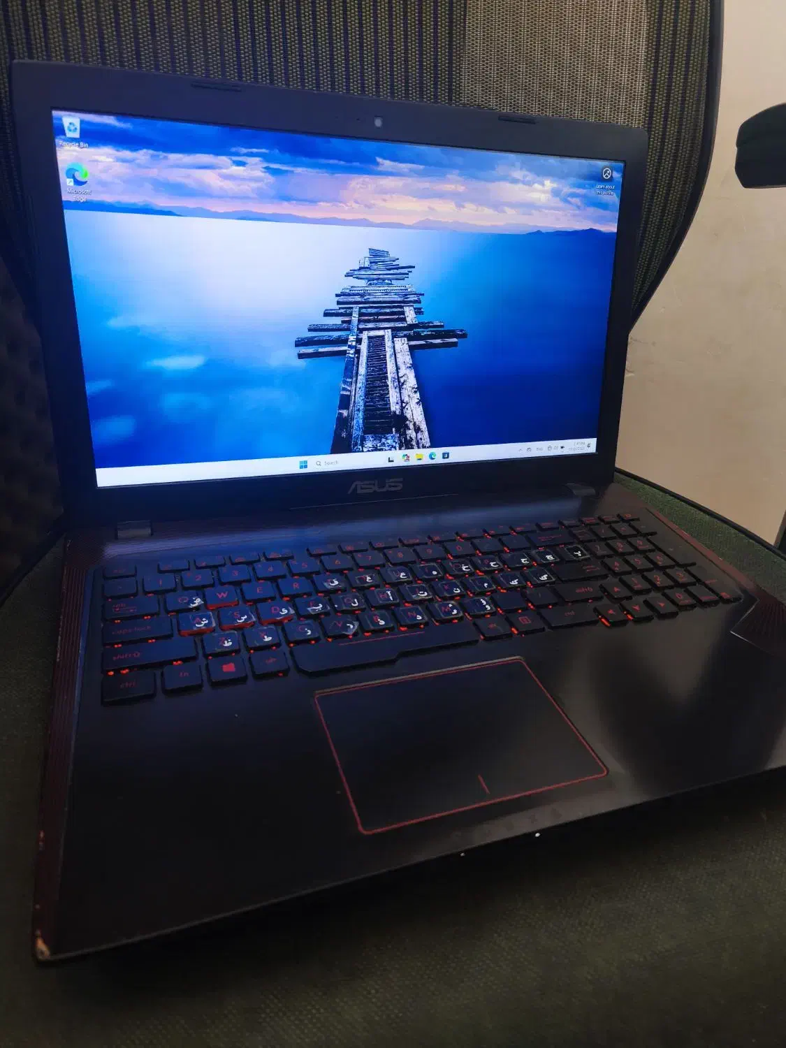 لپتاپ ایسوس FX553VE|رایانه همراه|یزد, |دیوار