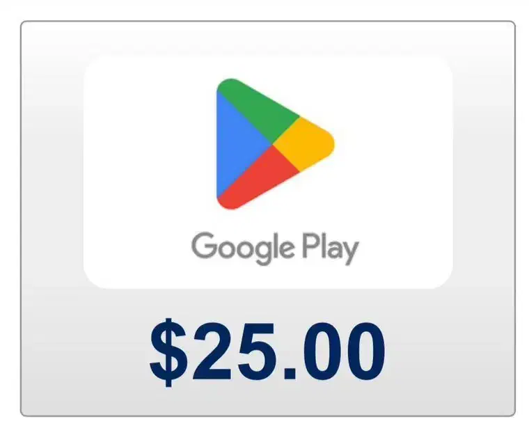 گیفت کارت ۲۵دلاری گوگل پلی|کارت هدیه و تخفیف|تهران, سهروردی|دیوار