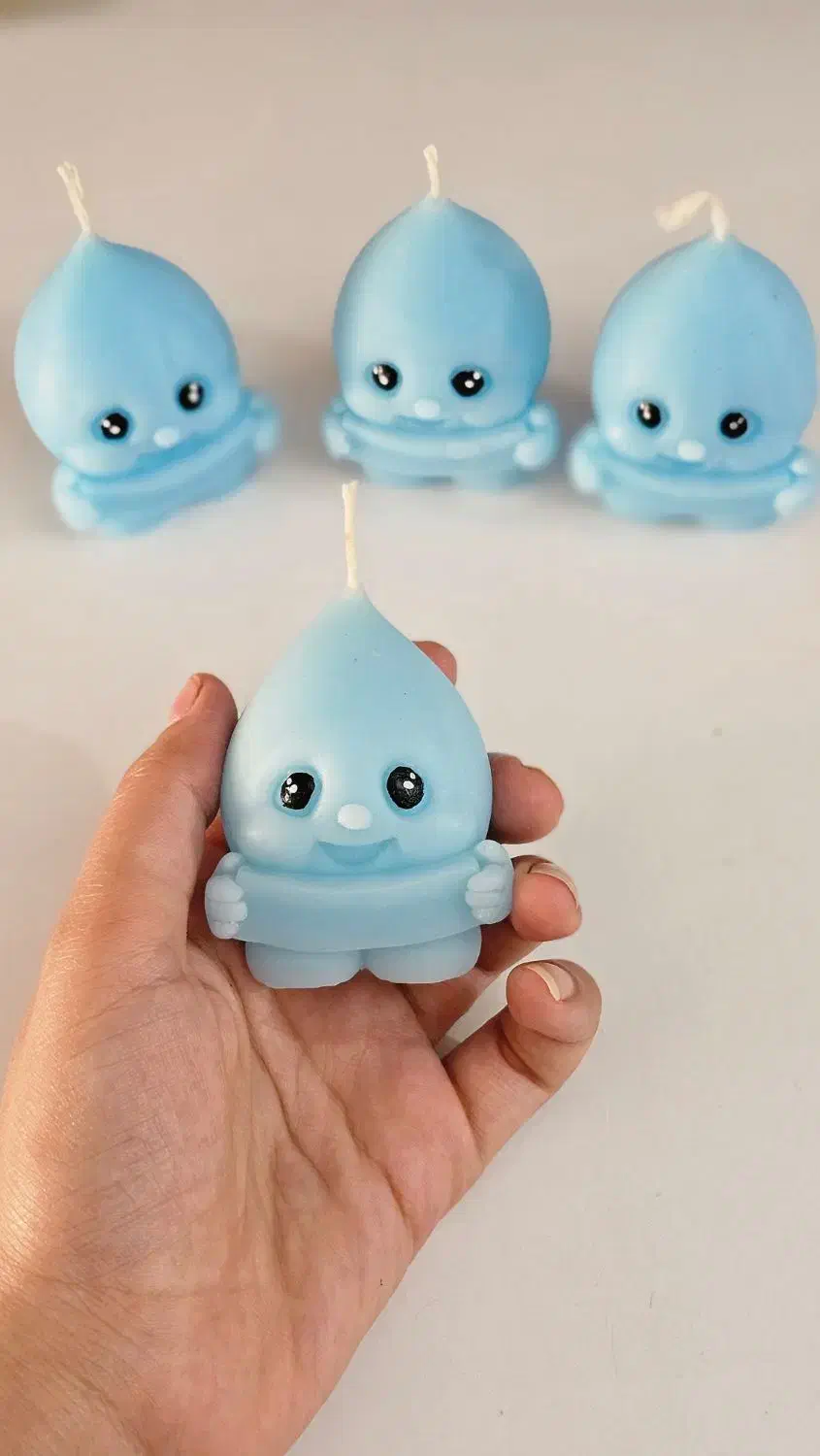 شمع قطره آب براش جشن آب|صنایع دستی و سایر لوازم تزئینی|فریدونکنار, |دیوار