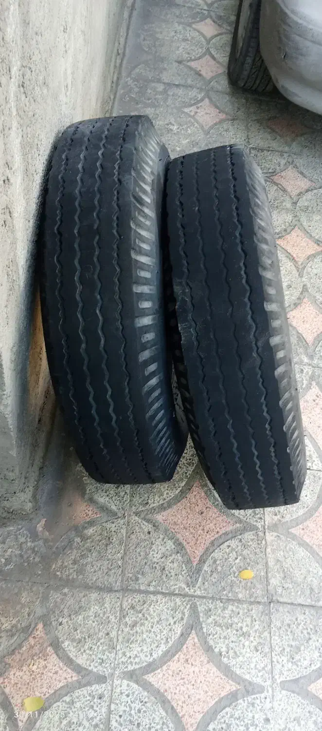 یک جفت لاستیک مدل دنا مناسب مزدا وانت نونو|قطعات یدکی و لوازم جانبی|جیرفت, |دیوار