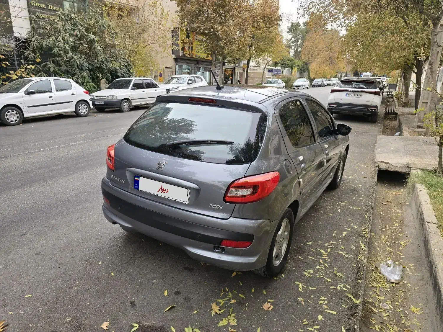 207 پانا دنده ای 1400|خودرو سواری و وانت|شیراز, باغ تخت|دیوار