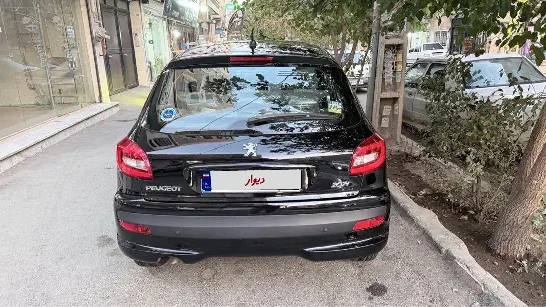 ۲۰۷پاناروما با رینگ mcکیلو متر مشکی ۱۴۰۳|خودرو سواری و وانت|فردیس, شهرک ارم|دیوار