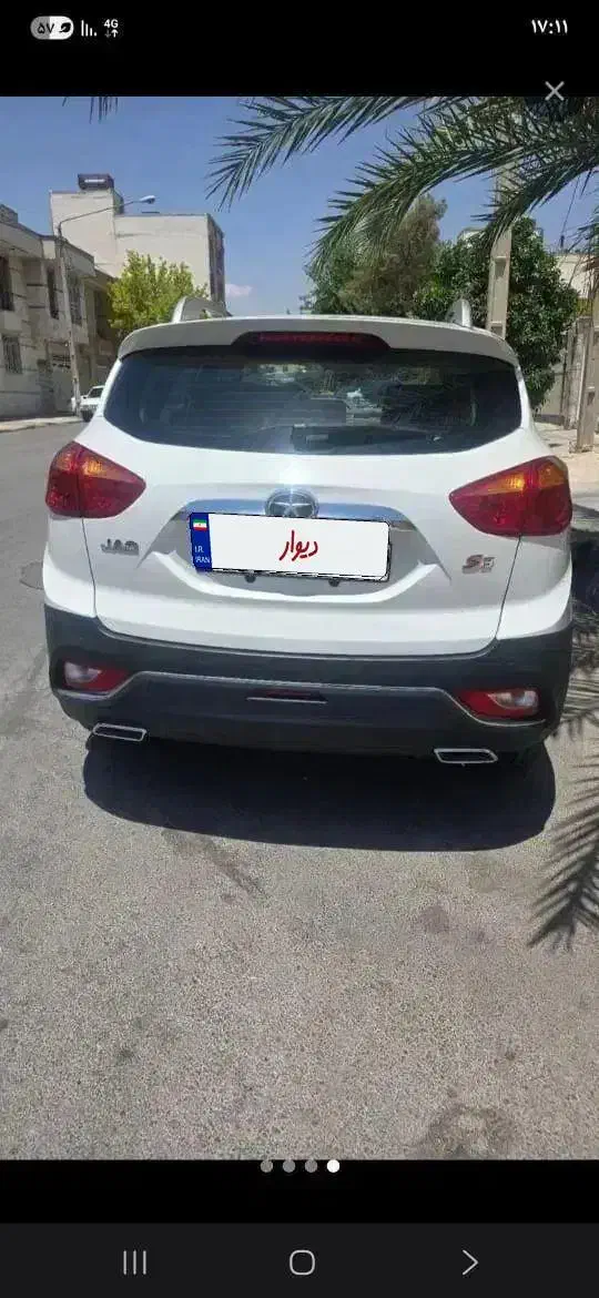 جک s3 مدل ۱۳۹۷|خودرو سواری و وانت|شیراز, ترمینال باربری|دیوار