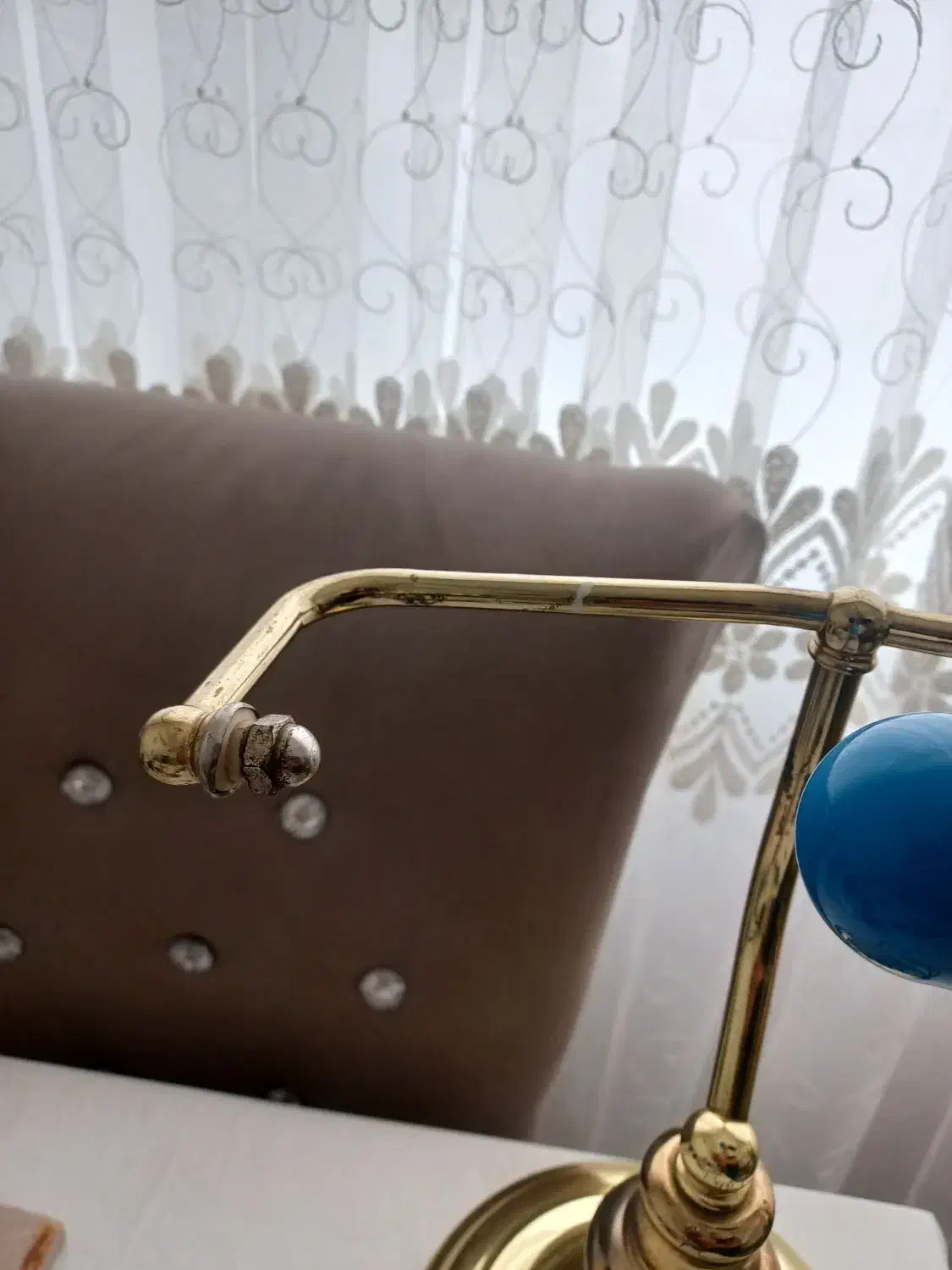 چراغ خواب قدیمی عتیقه خارجی مخصوص سلطنتی در حد نو|کلکسیون اشیاء عتیقه|ارومیه, |دیوار