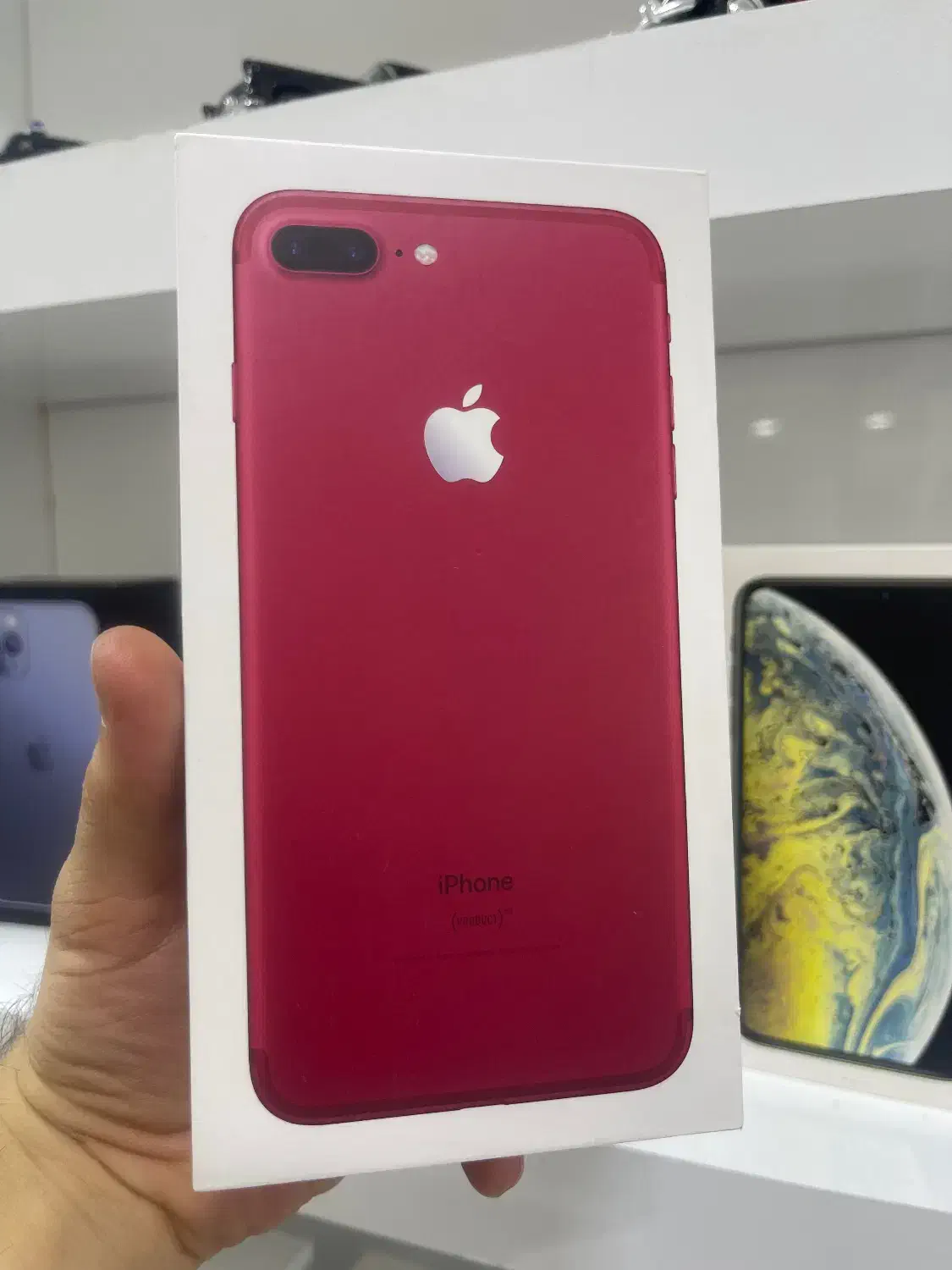 گوشی اپلiPhone 7plus 128G LL/A رنگ قرمز تک سیم|موبایل|قزوین, |دیوار
