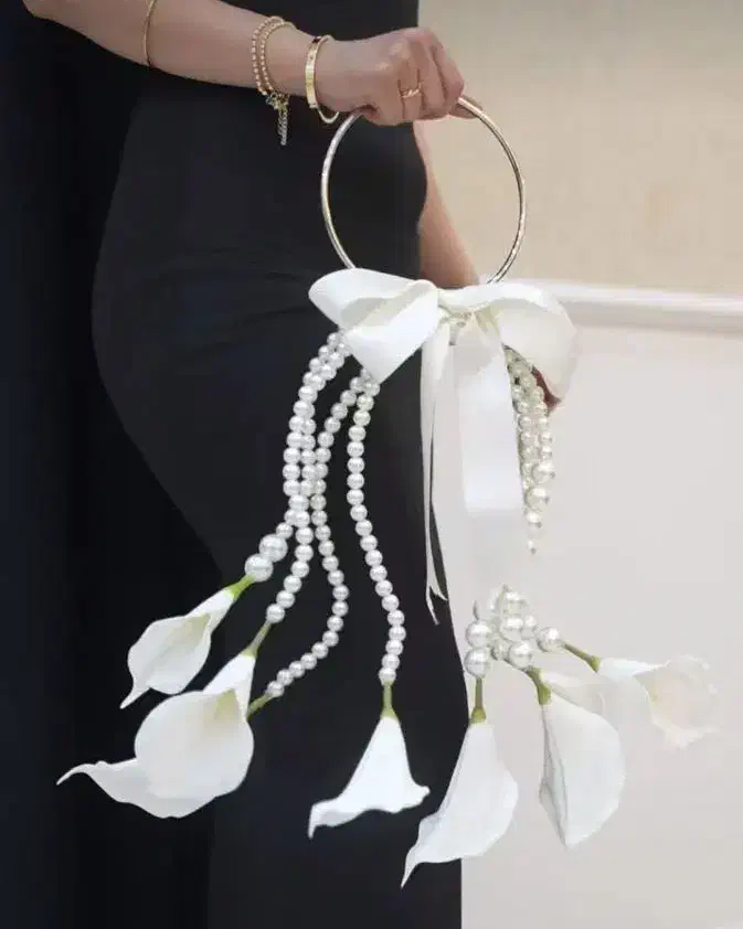 دسته گل عروس|صنایع دستی و سایر لوازم تزئینی|بهار, |دیوار