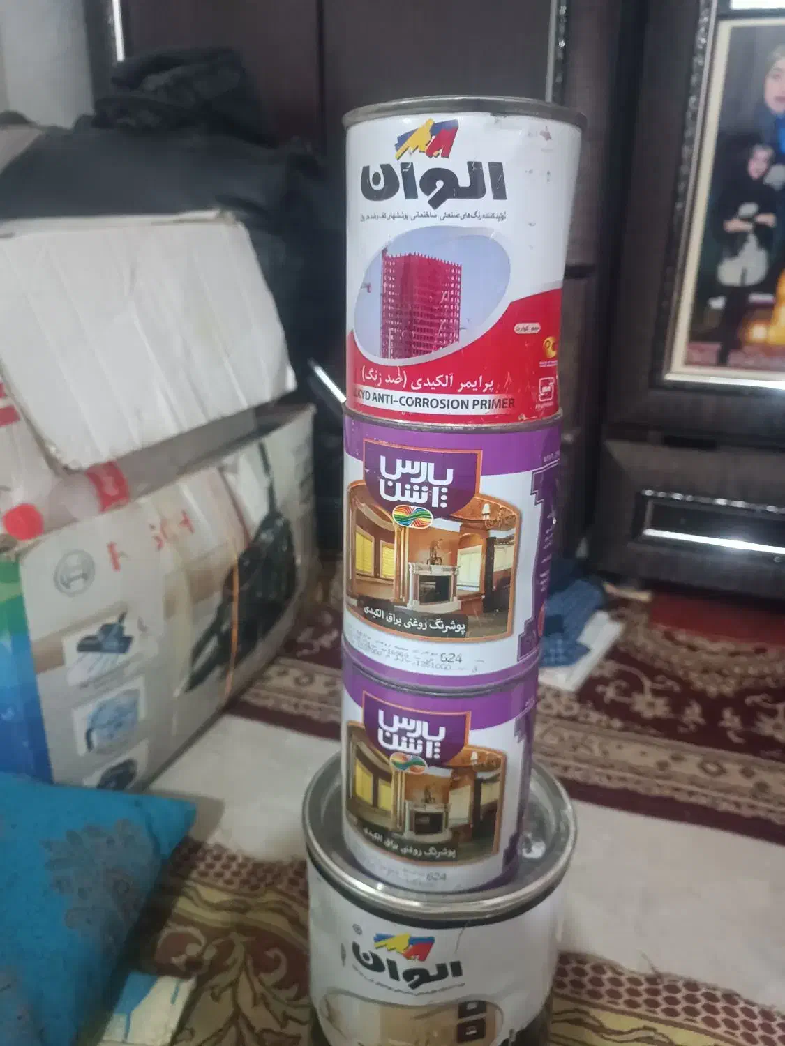 رنگ روغنی|مصالح و تجهیزات ساختمان|جلین, |دیوار