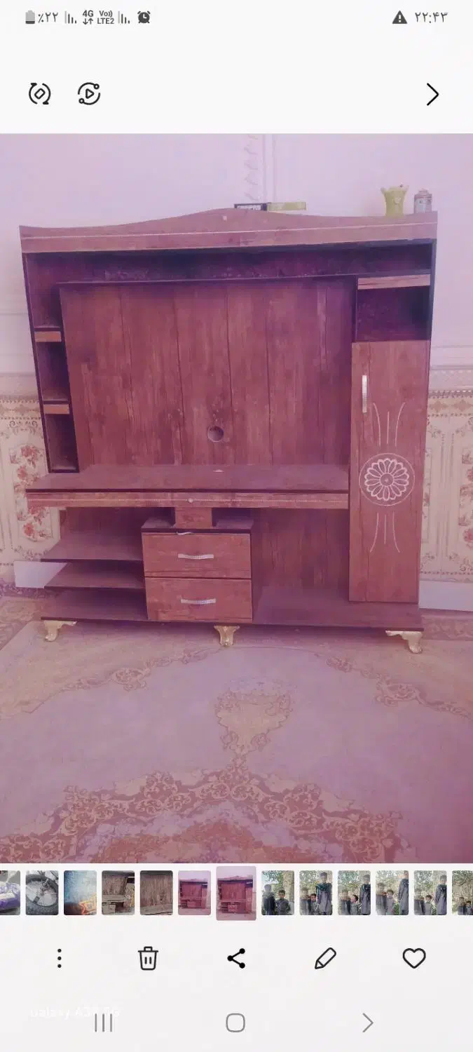 کمد تلویزیونی تا ۵۰ اینچ بفروش میرسد|میز تلویزیون|سراوان, |دیوار