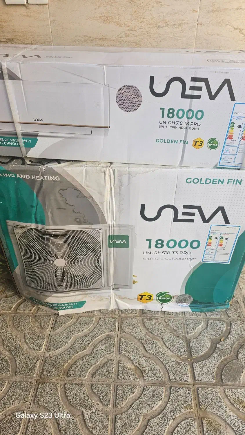 کولرگازی UnEvA 18000سردوگرم|کولر گازی و فن‌کوئل|بیرجند, |دیوار