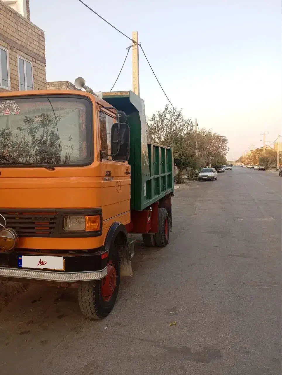 بنز خاور ۶۰۸ کمپرسی مدل ۷۷ فروشی|خودرو سنگین|یزد, |دیوار