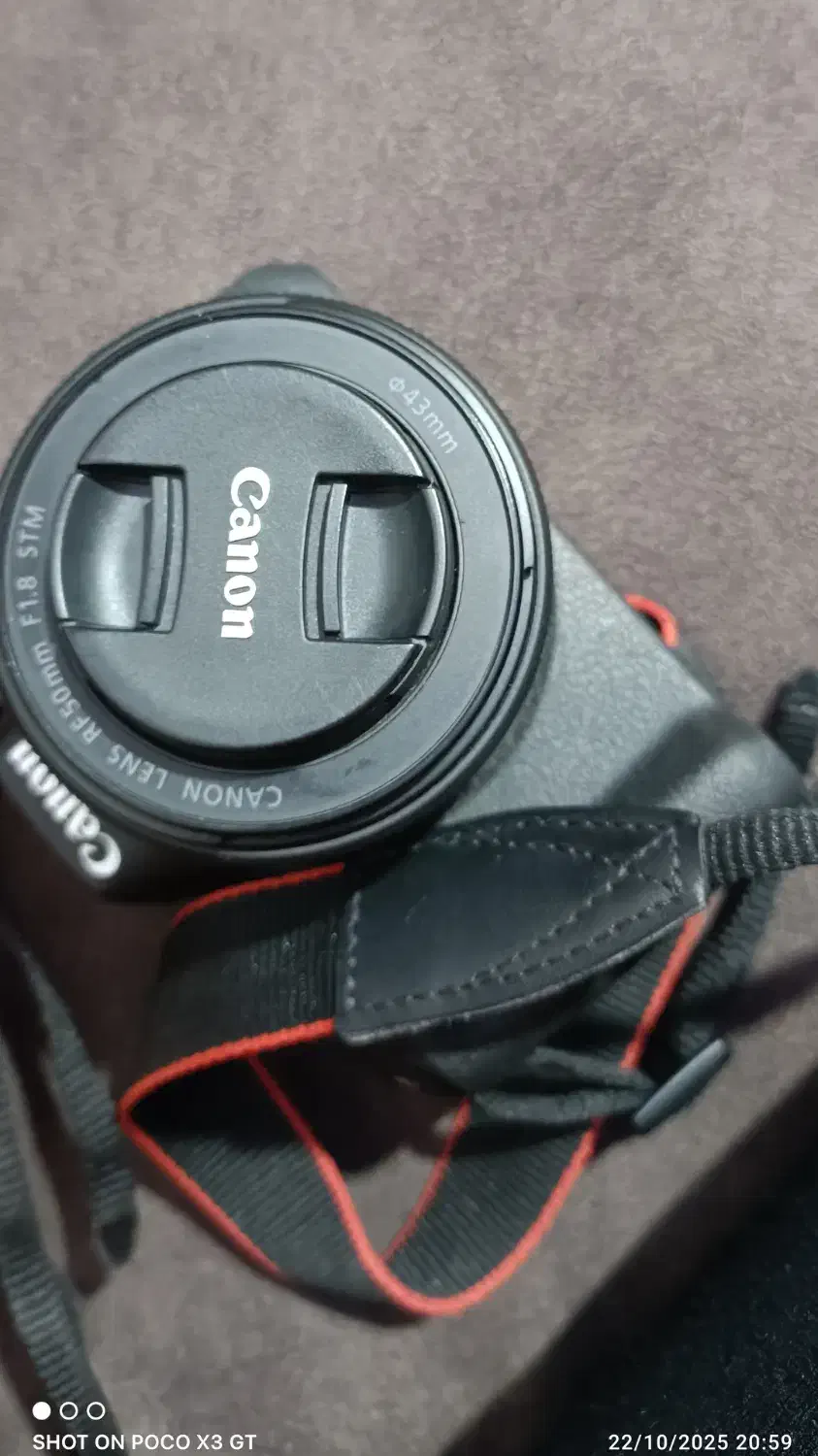 کنون r50 همراه دولنز درحد آکبند|دوربین عکاسی و فیلم‌برداری|قزوین, |دیوار