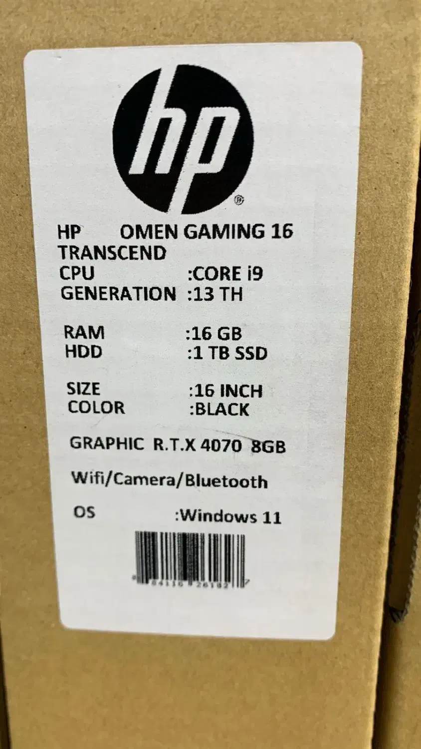 پیش فروش انواع سری Hp Gaming Omen/rtx4070/rtx 5060|رایانه همراه|مشهد, سناباد|دیوار