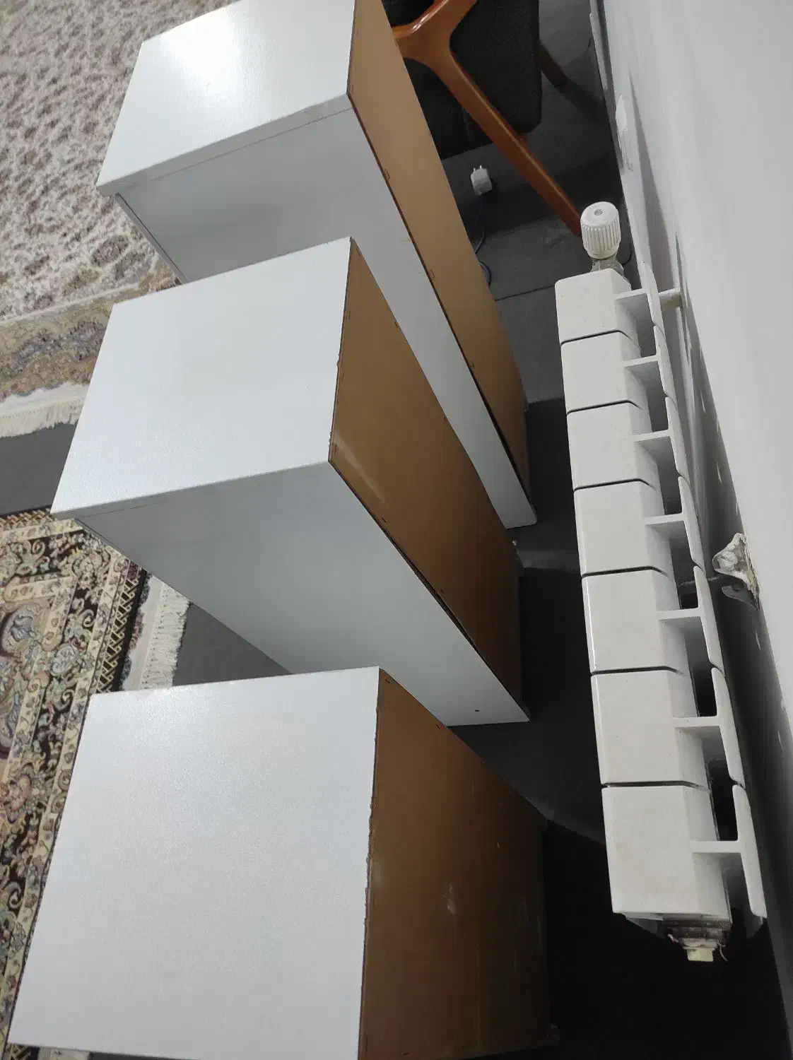 جاکفشی سه پله نماسنگی|جاکفشی، کمد، دراور|چالوس, |دیوار