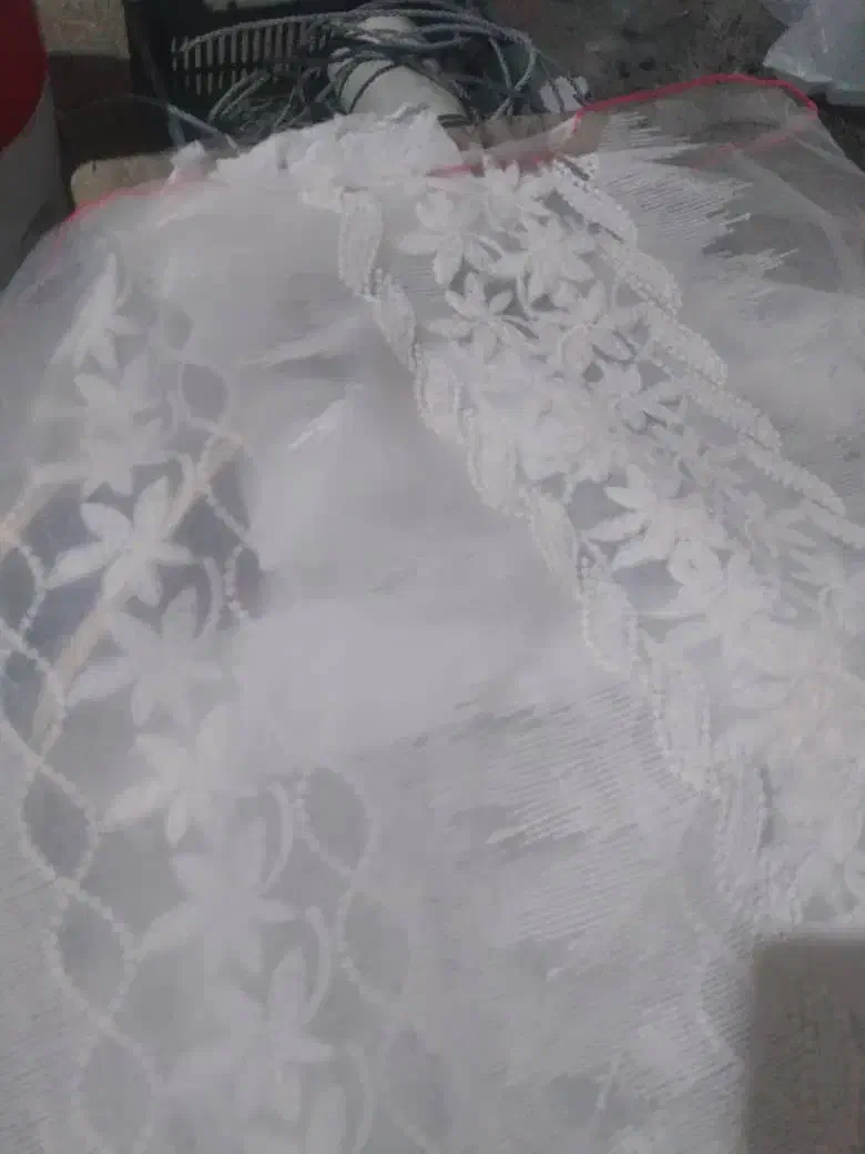 پرده تور گلدوزی برند ROYAL (ترکیه)|پرده، رانر، رومیزی|آستارا, |دیوار