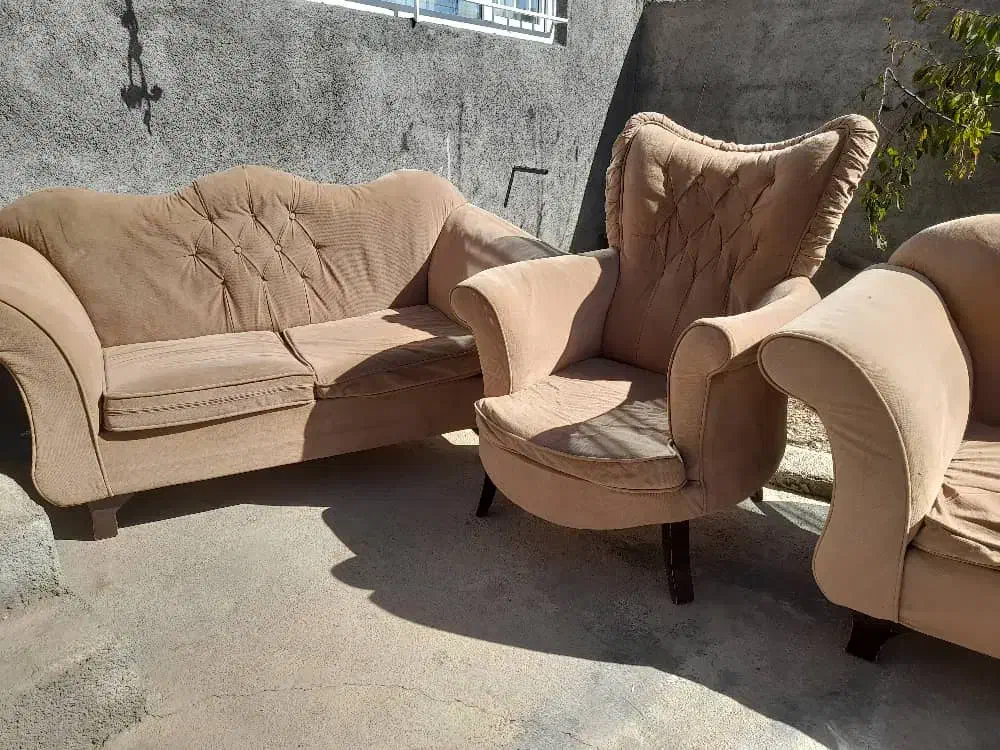 مبل 7 نفره|مبلمان خانگی و میز عسلی|ننور, |دیوار