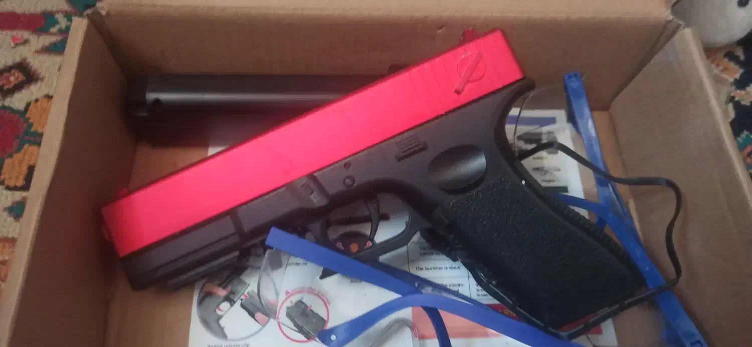 مسلل تیر ژله ایی شارژی|اسباببازی|قم, نیروگاه|دیوار