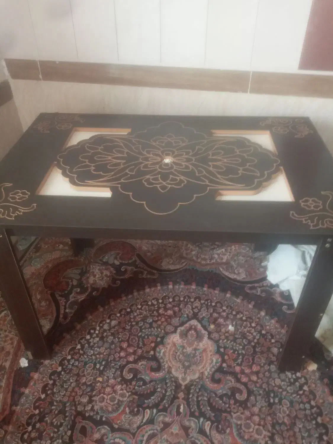 میز ناهار خوری ۴نفره|میز و صندلی غذاخوری|کازرون, |دیوار