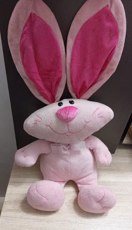 عروسک خرگوش صورتی خارجی|اسباببازی بچه|تربتحیدریه, مظفریه|دیوار
