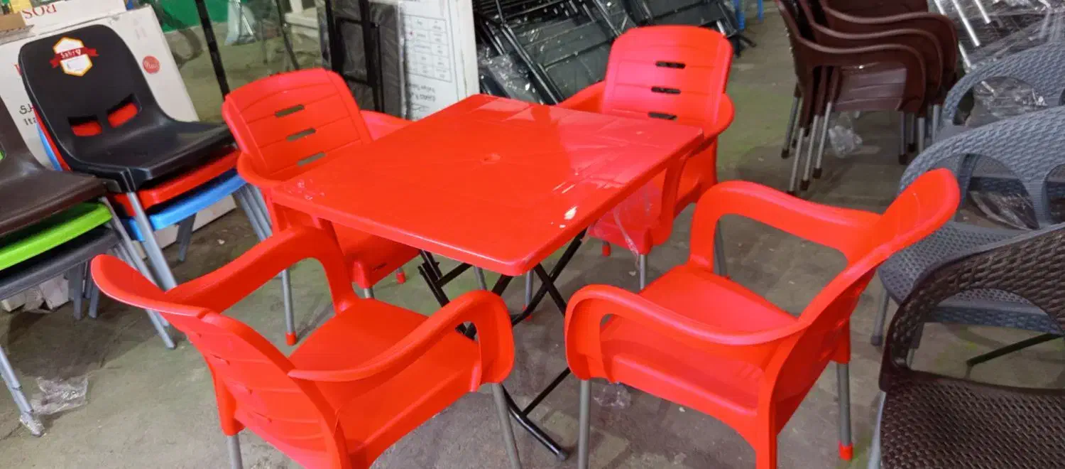 صندلی پلاستیکی طرح روشا|میز و صندلی غذاخوری|مسجد سلیمان, |دیوار