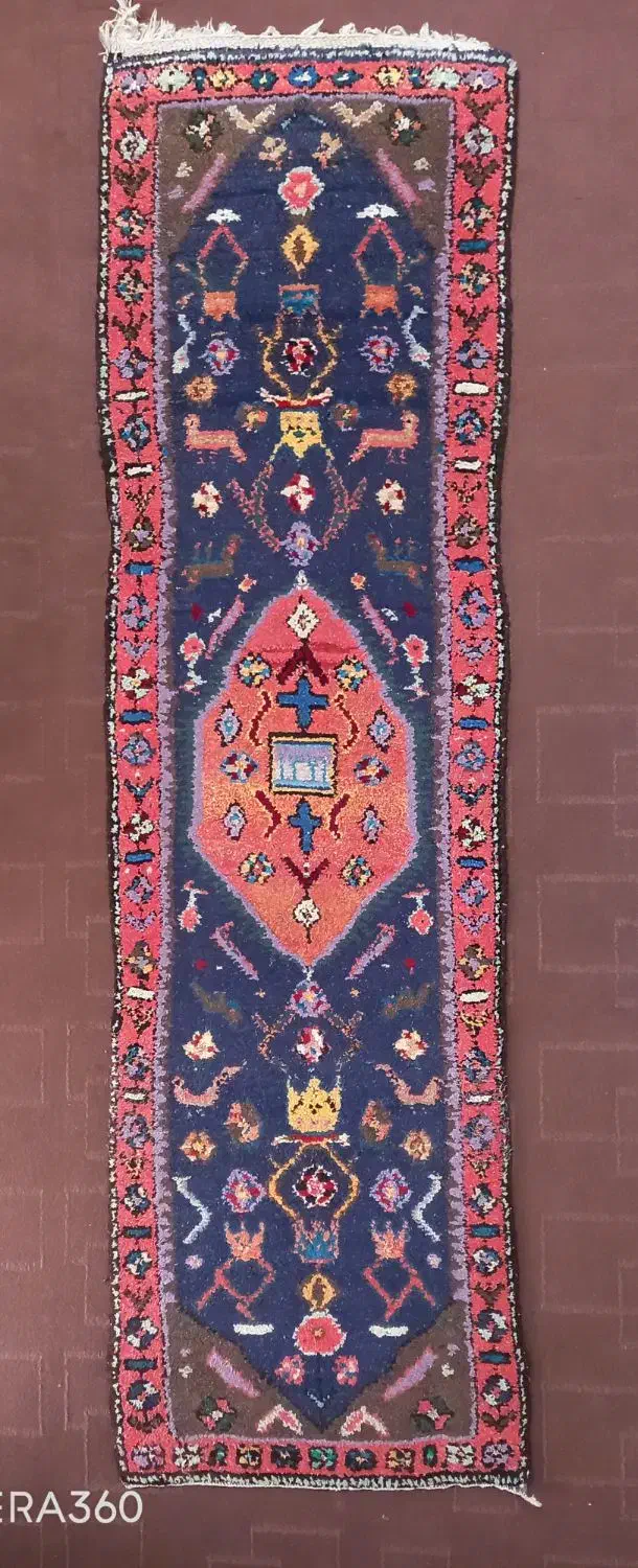 قالیچه آنتیک و قدیمی ۸۳ ساله|فرش|ابهر, |دیوار