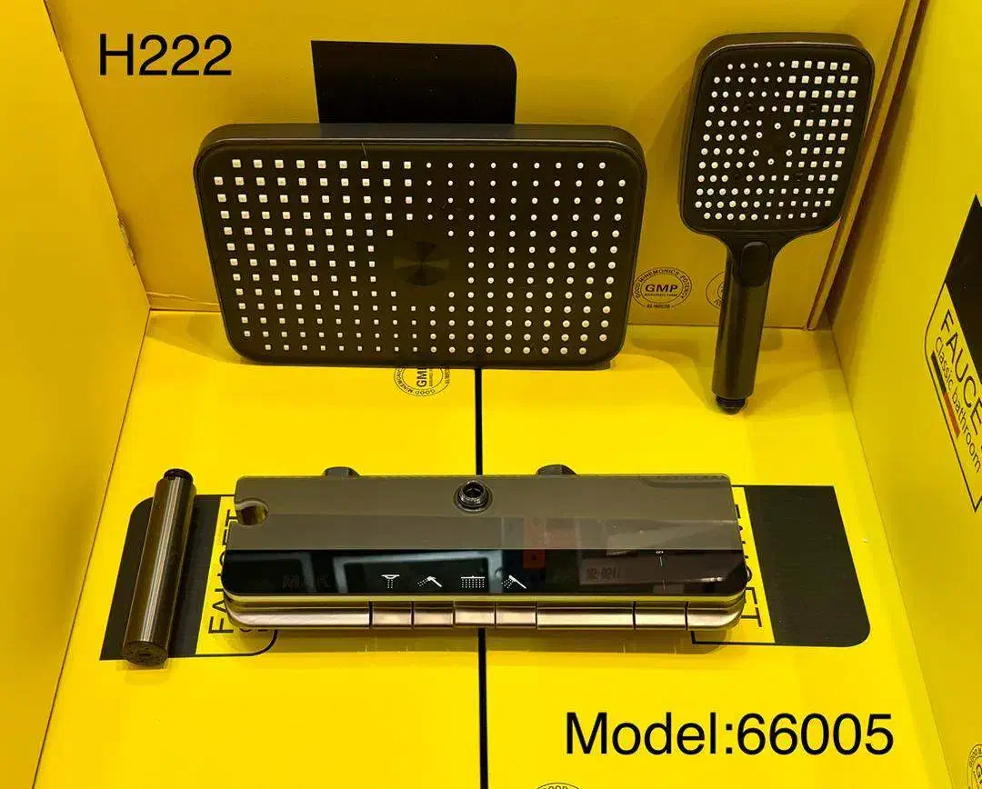 علم دوش حمام پیانویی نمایشگردار دیجیتال و هوشمند|لوازم سرویس بهداشتی|باوی, |دیوار