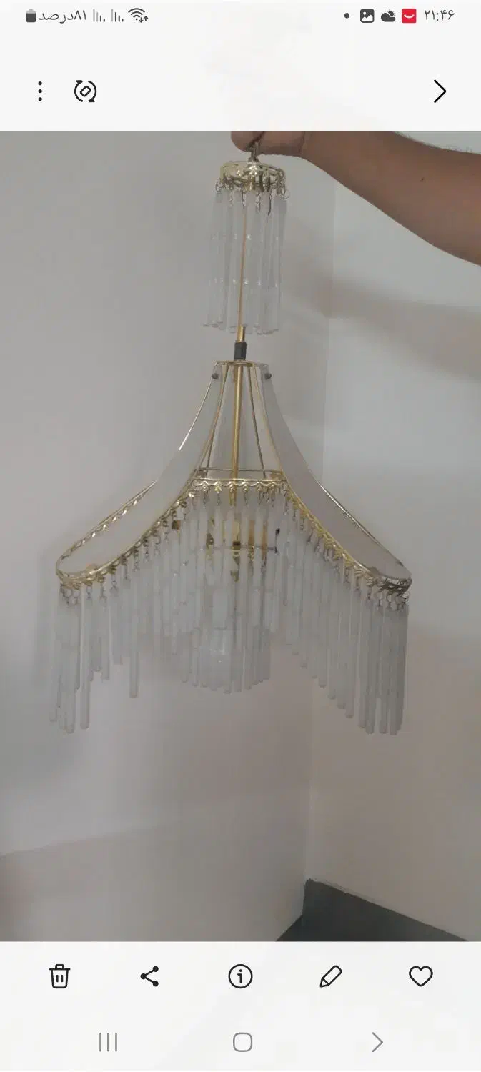 لوستر|لوستر و چراغ آویز|شیراز, حجت آباد|دیوار