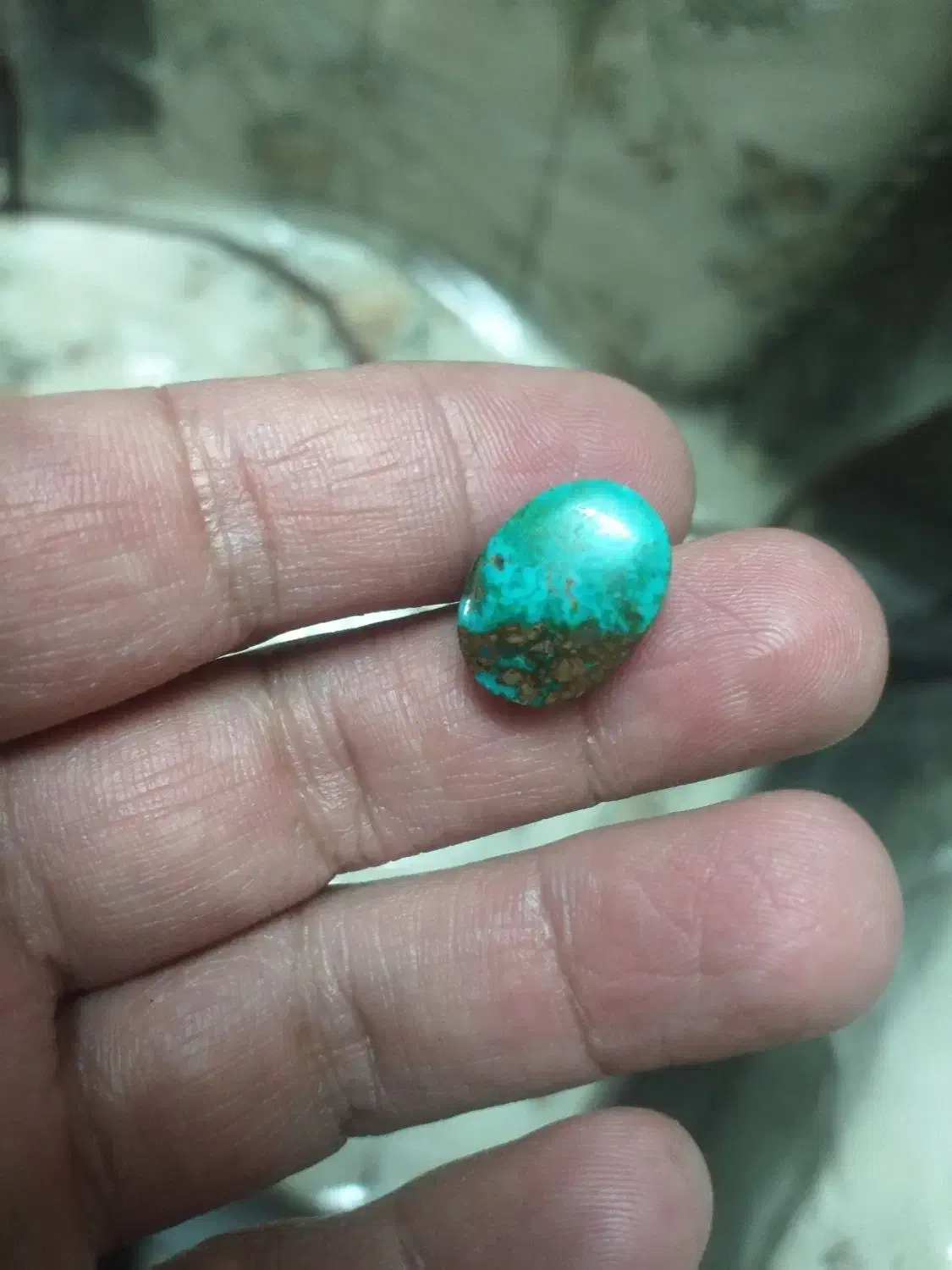 نگین انگشتر فیروزه|جواهرات|کاشان, سیفی آباد|دیوار