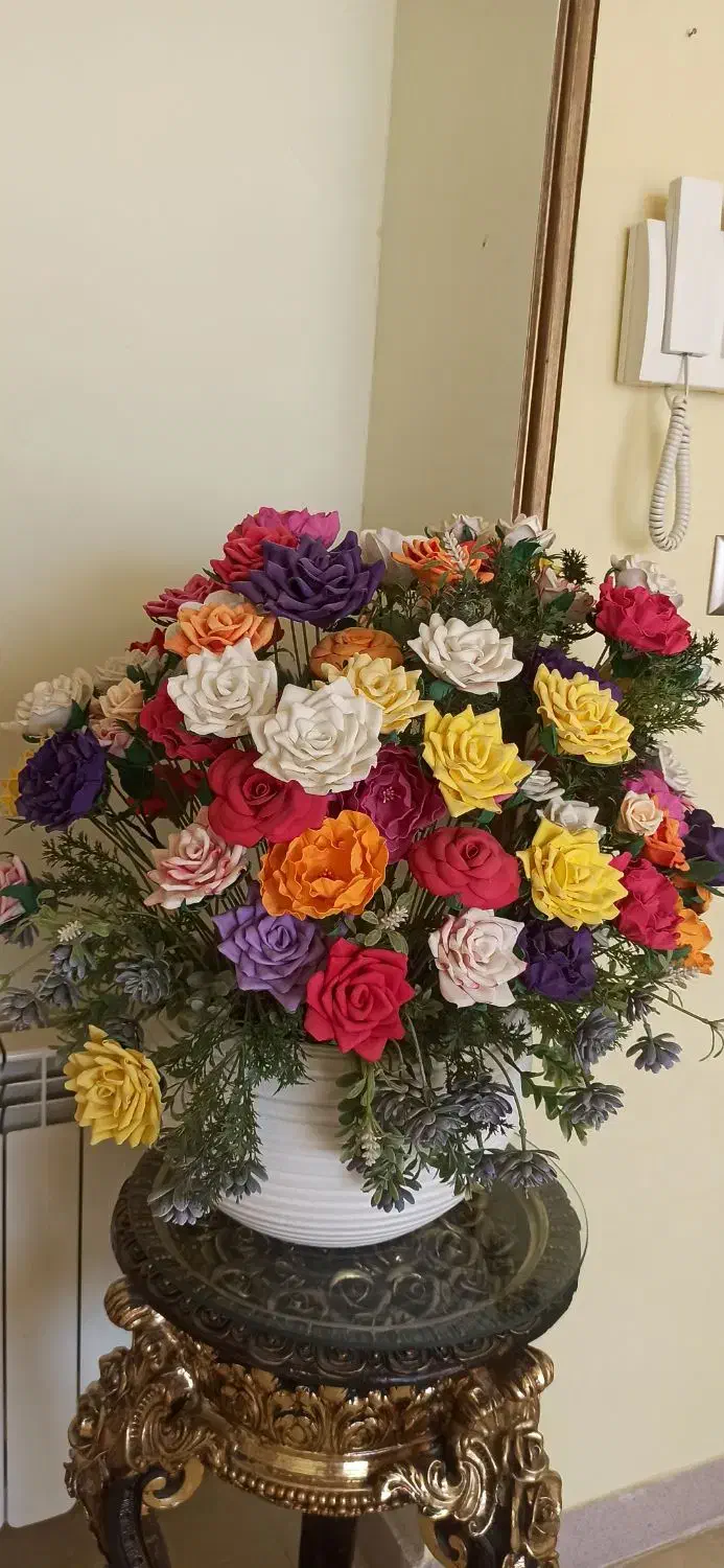 تزیینی|گل مصنوعی|مریوان, |دیوار