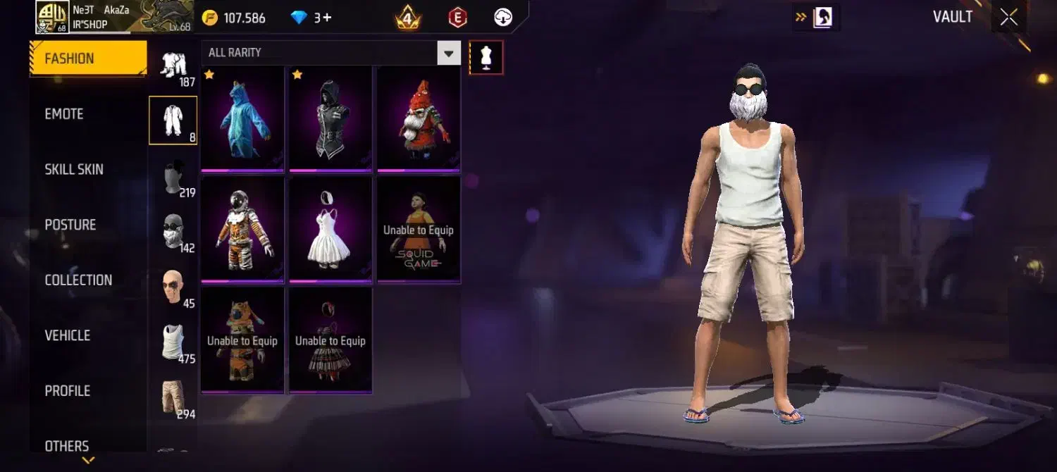 اکانت قدیمی فری فایر|کنسول، بازی ویدئویی و آنلاین|بم, |دیوار