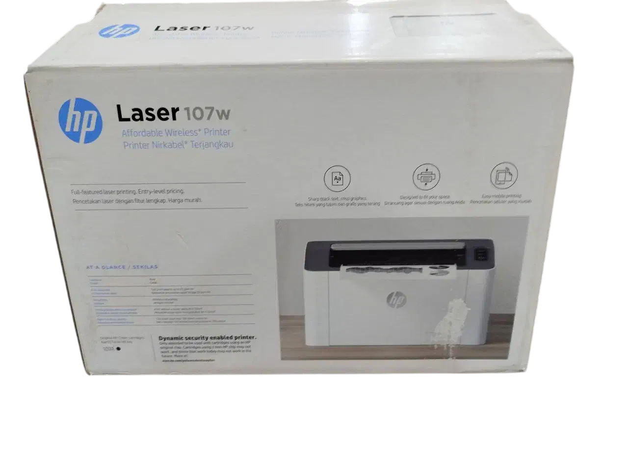 پرینتر لیزری HP اچ پی مدل Laser 107w|پرینتر، اسکنر، کپی، فکس|تهران, نصرت|دیوار