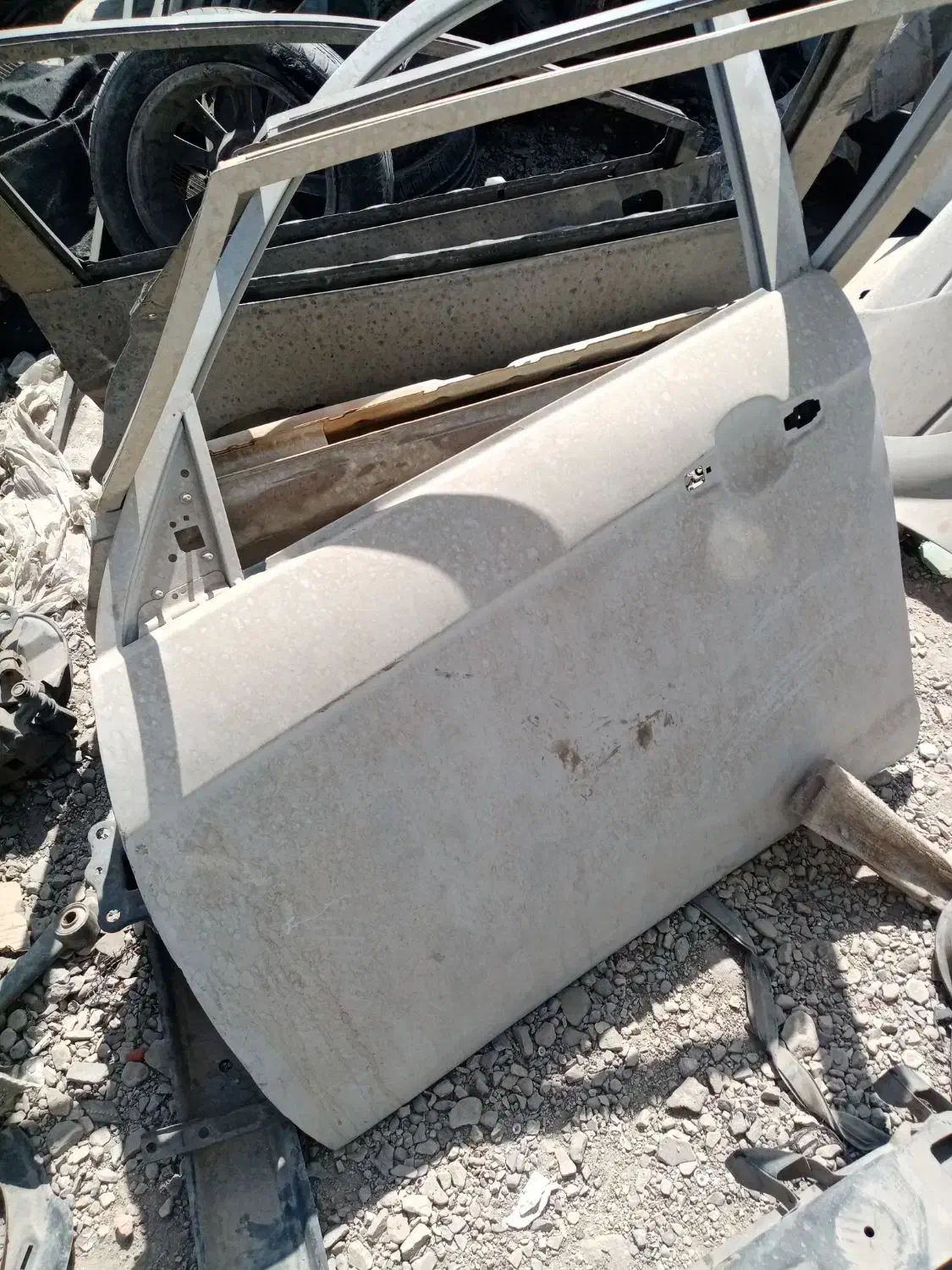 درب جک اس 5 راننده رنگ فابریک وکاپوت زانتیا|قطعات یدکی و لوازم جانبی|خاوران, |دیوار