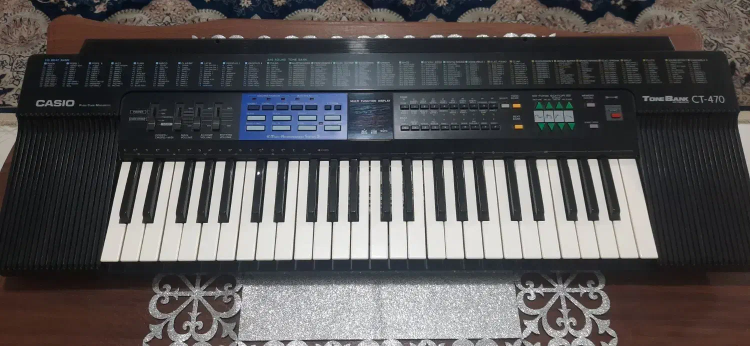 CASIO CT 470|پیانو، کیبورد، آکاردئون|فردیس, شهرک راه آهن|دیوار