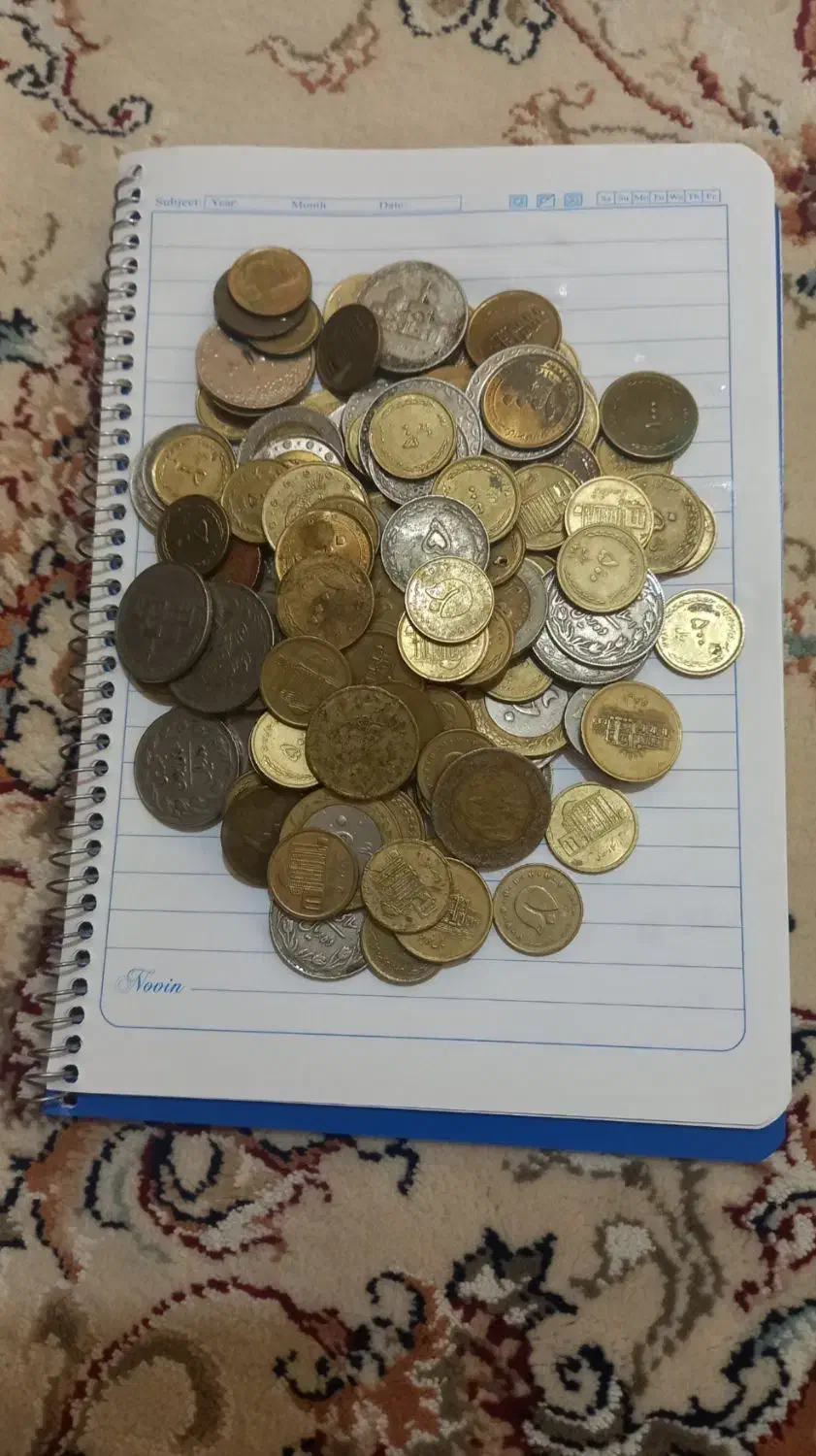 سکه برنجی عتیقه|کلکسیون سکه، تمبر، اسکناس|کرج, کمالشهر|دیوار