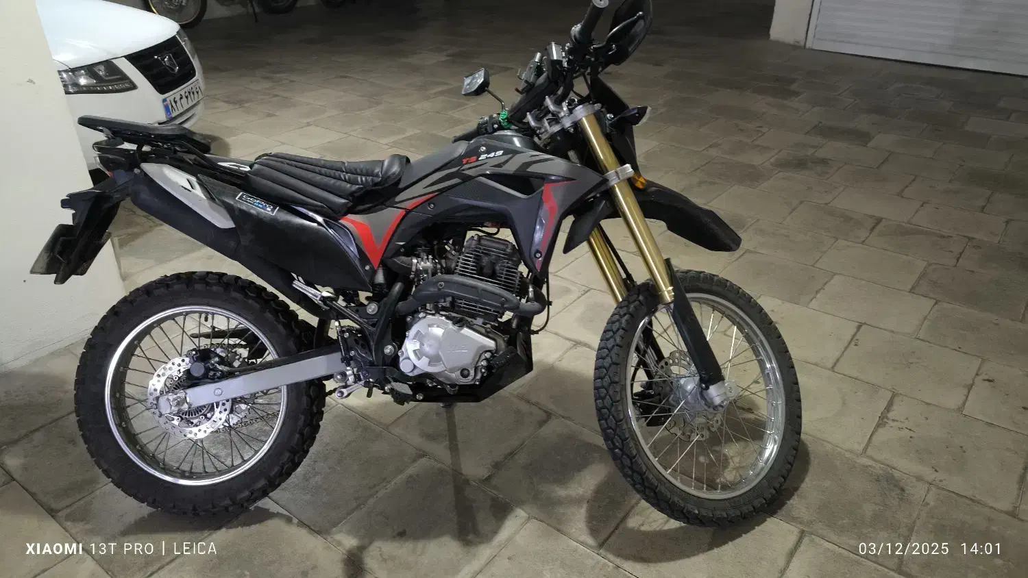 موتور تریل توسن طرح سی آر اف 250cc|موتورسیکلت|سقز, |دیوار