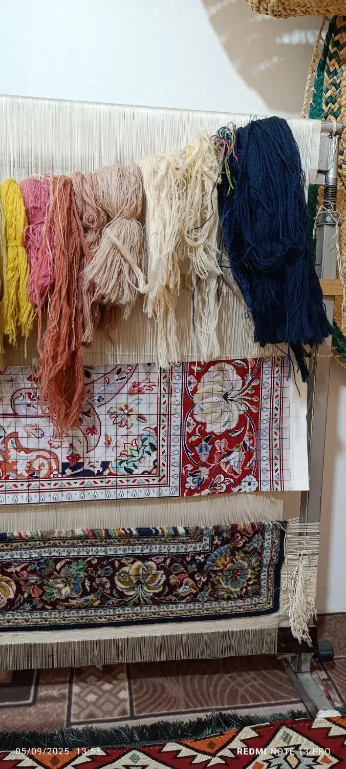 فرش|فرش|قزوین, |دیوار