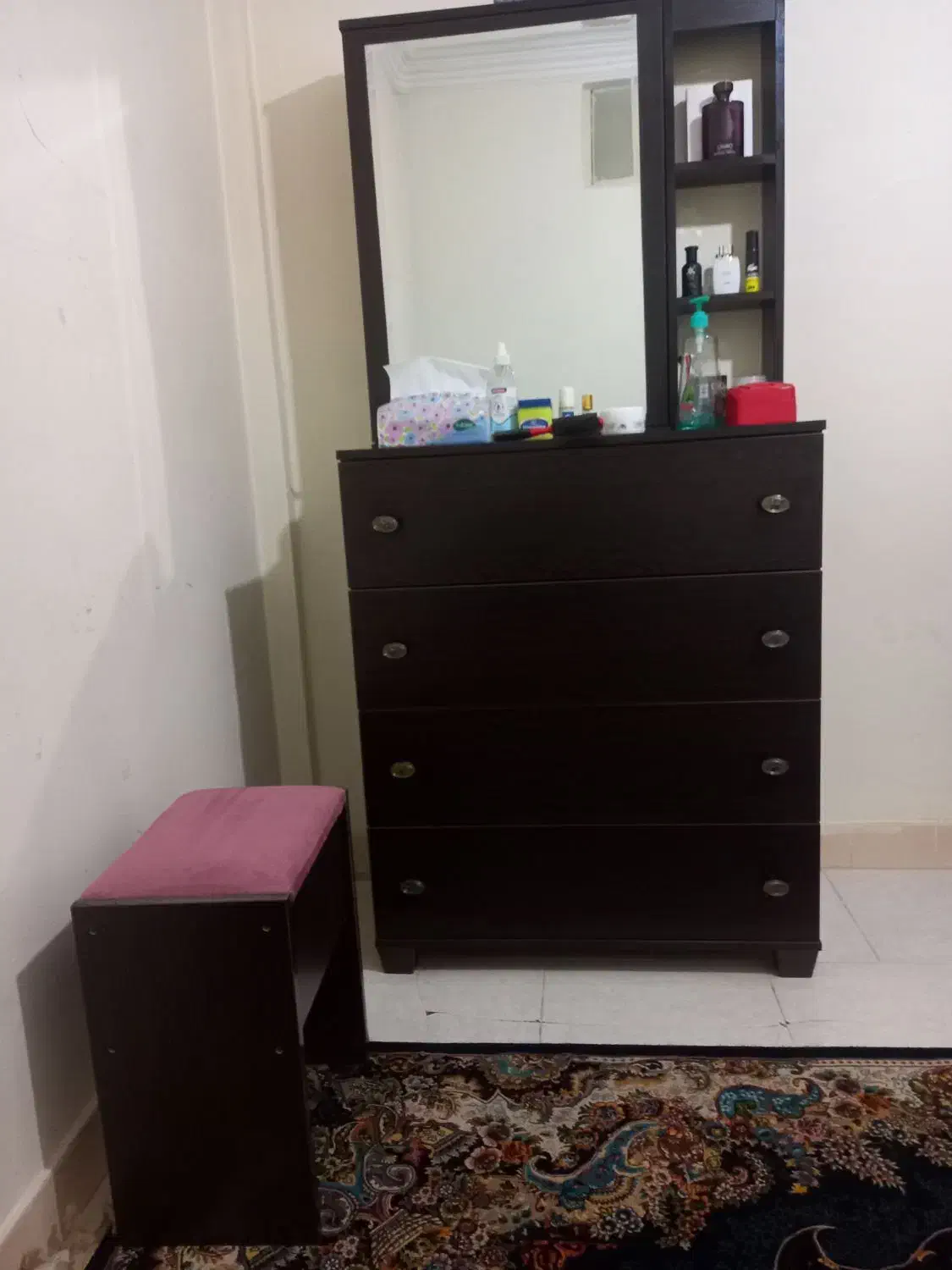 دراور و آینه|جاکفشی، کمد، دراور|کرج, حصارک بالا|دیوار