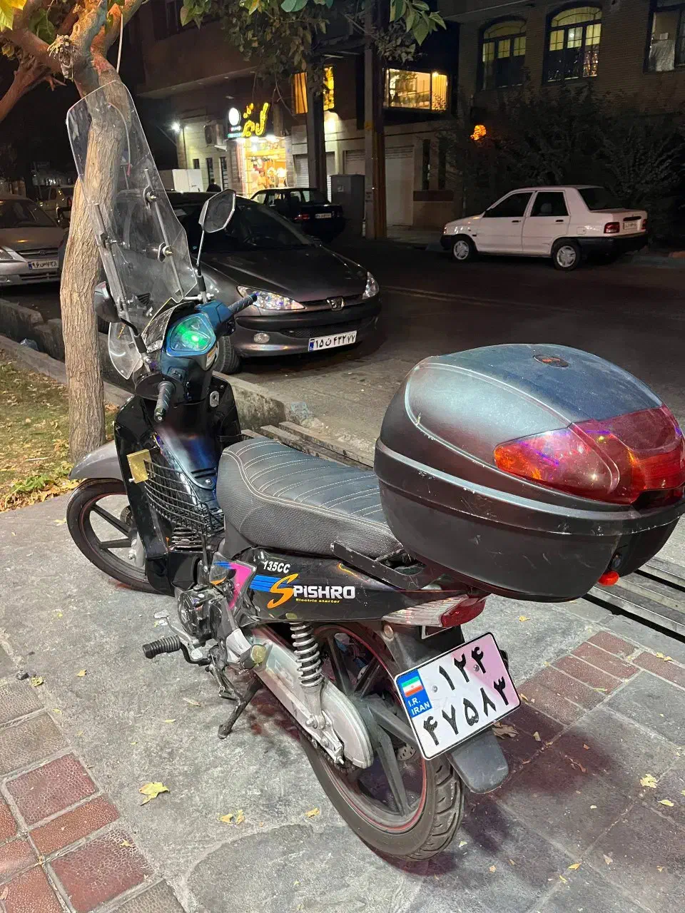 طرح ویو تیپ۱۳۵ مشکی|موتورسیکلت|تهران, شمس‌آباد|دیوار